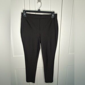 Chico's Pull On Polka Dot Casual Pants Leggings Women’s Medium Chico’s 1